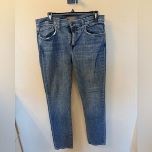 Joe's Jeans Medium Blue Straight Jeans - Faded Wash